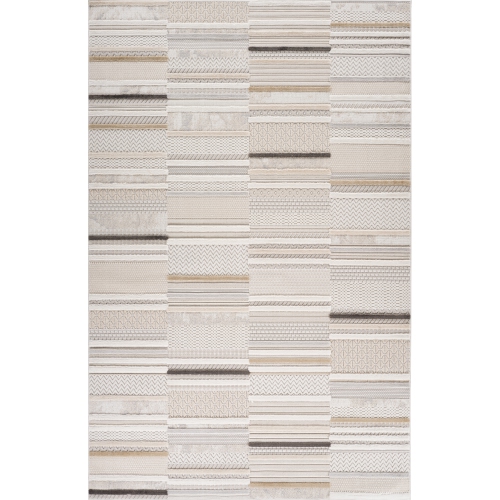 Rug Branch Maison Modern Indoor Area Rug, Beige Cream, Abstract