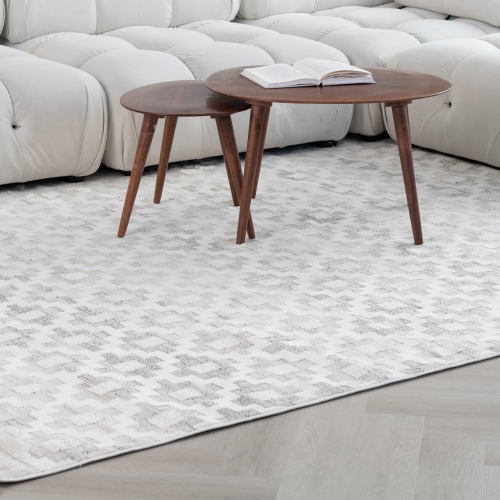 Rug Branch Astra Modern Indoor Area Rug, Beige Cream