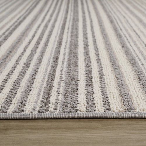 Rug Branch Modern Indoor Area Rug, Grey Beige