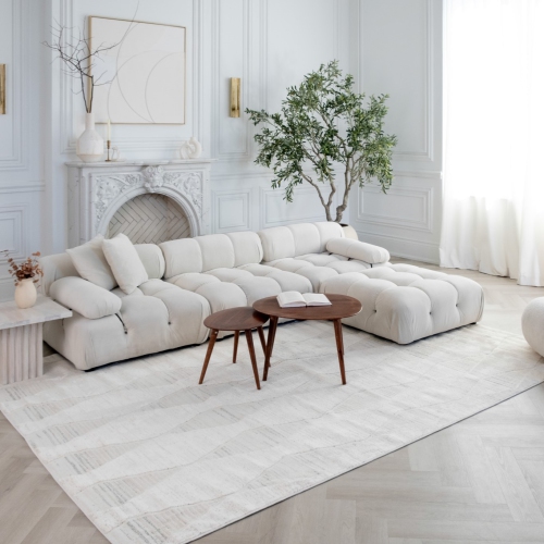 Rug Branch Astra Modern Indoor Area Rug, Grey