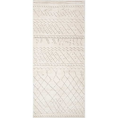 Rug Branch Astra Boho Indoor Area Rug, Beige Cream