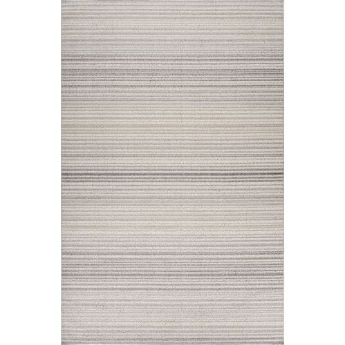 RUG BRANCH  Sena Contemporary Striped Grey/beige Indoor Area Rug