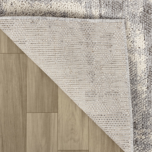 Rug Branch Abstract Indoor Area Rug, Grey Beige