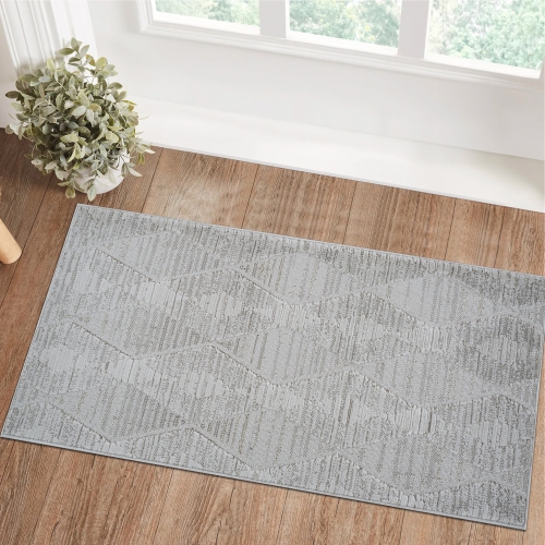 Rug Branch Astra Modern Indoor Area Rug, Grey