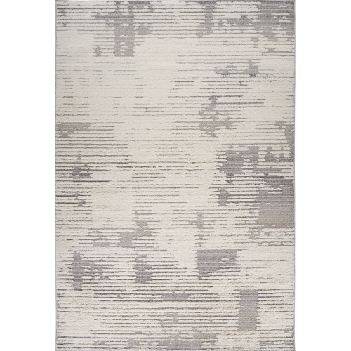 RUG BRANCH  Nimbus Abstract Indoor Area Rug, Cream In Grey