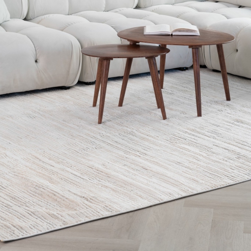 Rug Branch Astra 8Modern Indoor Area Rug, Beige Cream