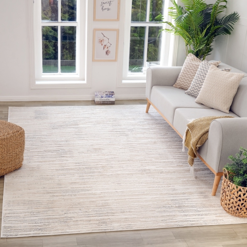 Rug Branch Astra 8Modern Indoor Area Rug, Beige Cream