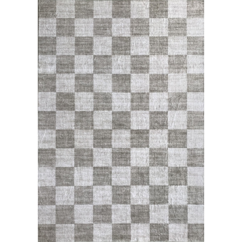 RUG BRANCH  Emil Contemporary Checkered Beige/brown Area Rug