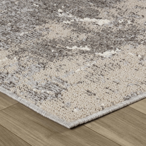 Rug Branch Modern Indoor Area Rug, Grey Beige