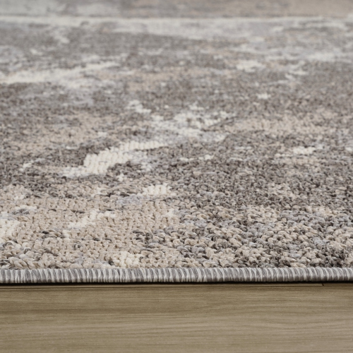 Rug Branch Modern Indoor Area Rug, Grey Beige