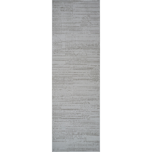 Rug Branch Astra Modern Indoor Area Rug, Grey