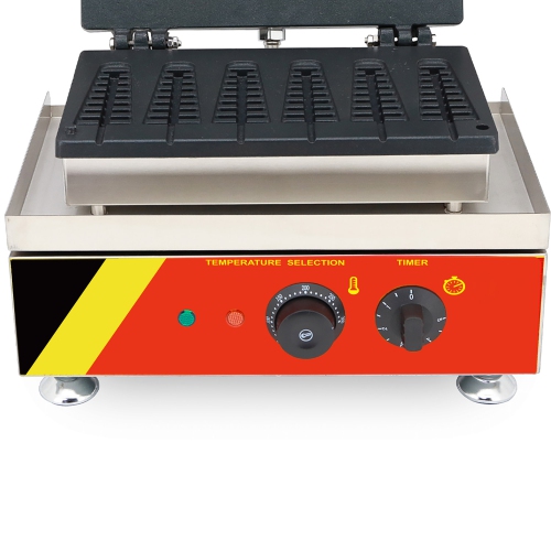NP-503R Stick Waffle Maker | 6 Waffles on a Stick | Nonstick Plates | Manual Operation | 110V