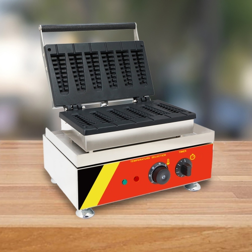 NP-503R Stick Waffle Maker | 6 Waffles on a Stick | Nonstick Plates | Manual Operation | 110V