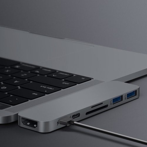 HyperDrive DUO 7-in-2 USB-C Hub - Grey