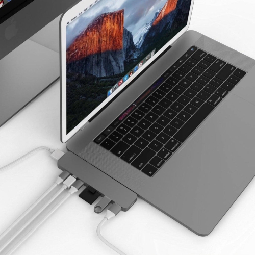 HyperDrive PRO 8-in-2 USB-C Hub - Grey