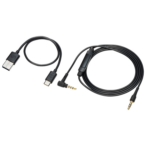 Audio-Technica ATH-S300BT Over-Ear Noise Cancelling Bluetooth Headphones - Black