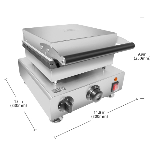 AP-511 Waffle Stick Maker | Heart Waffle Iron | Heart-Shaped Waffles on a Stick | 4 Pcs | 110V