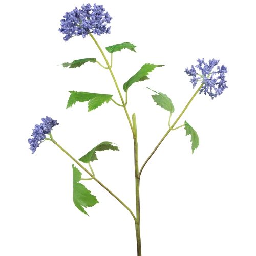 Queen Anne's Lace Artificial Spray - 30" - Blue