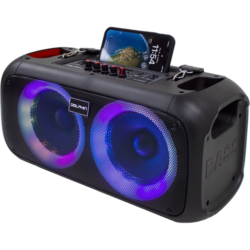 Dolphin SP-2600RBT Boombox Dual 6.5