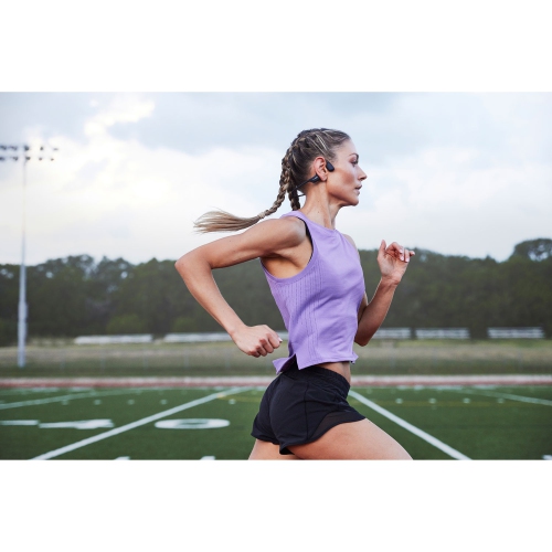 Open Box - Shokz OpenRun Pro Bone Conduction Open-Ear Bluetooth Headphones - Black