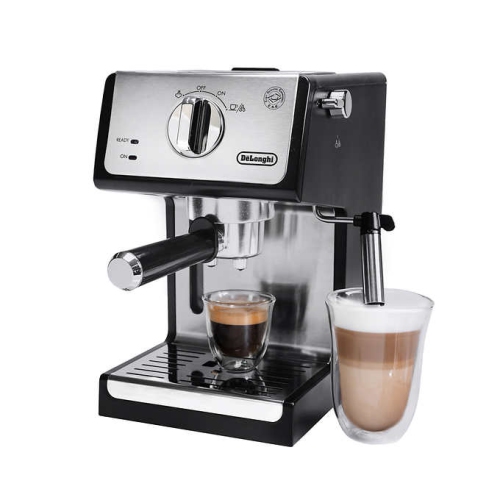 Machine à espresso et à cappuccino de 15 bars de de'Longhi avec système de cappuccino évolué