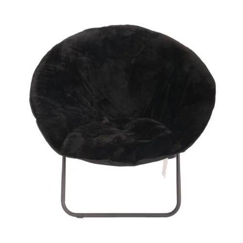 Chaise lune noire MeHIAZ, 1 pièces