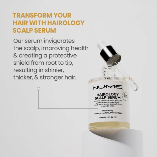 NuMe Hairology Scalp Serum - Promotes Hair Growth and Healthy Scalp