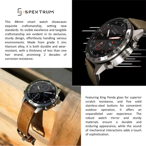 Explorer GT45 Smart Watch for Men 1.6" HD Display BT Call & Text Waterproof Sports Mode Pedometer Fitness Tracker smartwatch for Android iOS iPhone