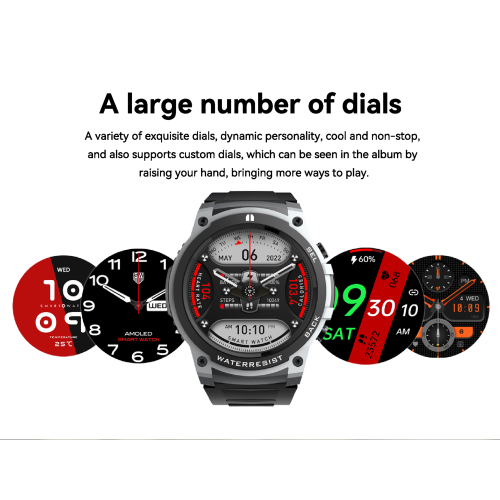 DuroFit IS55 Smart Watch for Men Women Bluetooth Call 1.4" HD Screen Fitness Tracker Watch Heart Rate Monitor Blood Oxygen Multi-Sports Waterproof
