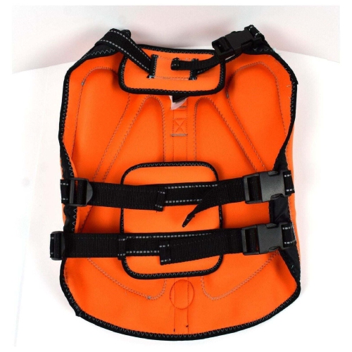 VESTE DE SAUVETAGE POUR CHIEN STIMULA LIFESTYLE SILVER PAW POUR PISCINE, LAC, OCÉAN, RIVIÈRE ET PLAGE CANINE CERTIFIED TAILLE RÉGLABLE TRÈS GRAND