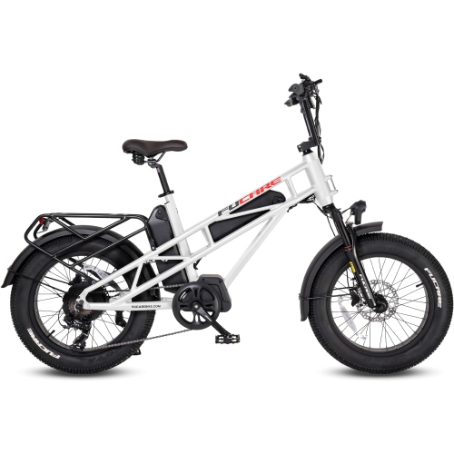 FUCARE Gemini X Class 3 E-Bike with up to 180 km battery range; All-Terrain Fat Tire, 750W, 20 In. 45KPH 48V 30Ah, Full Suspension, Shimano 7 Speed;