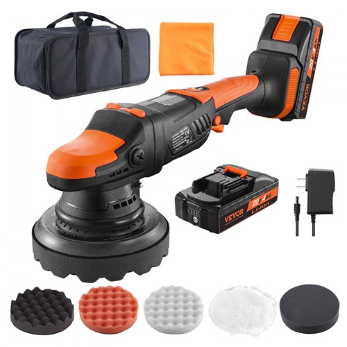 VEVOR  20V Cordless Buffer Polisher Brushless Polisher With 1PCs 4.0Ah Battery