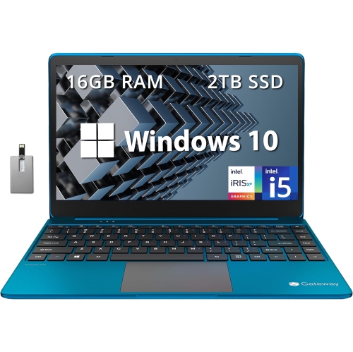 Gateway Ultra Slim Notebook, FHD IPS Display, Intel Core i5