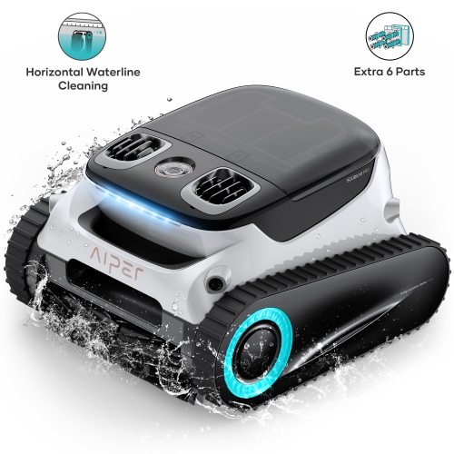 AIPER  Scuba N1 Pro - Cordless Robotic Pool Cleaner for In-Ground Pools Up to 2150Sq.ft, Pool Vacuum With Infrared Sensors - In White Great Robotic Cleaner !