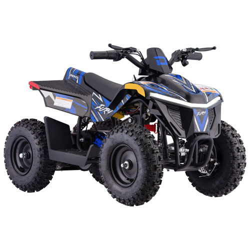 Droyd Fury Electric Youth ATV Bike - Ages 6+ - Blue