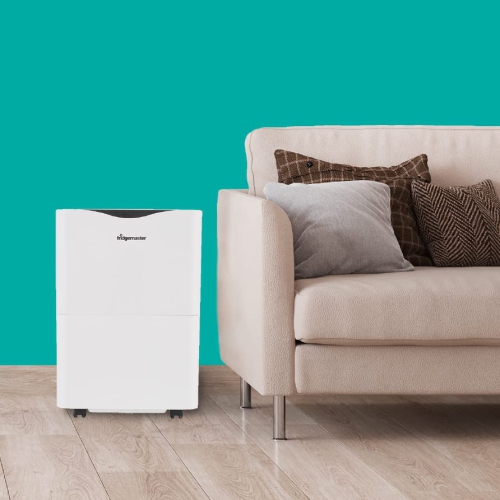 Fridgemaster 4500 Sq.Ft. Energy Star 50 Pint Dehumidifier, Low Noise Airflow System, with Filter Monitor