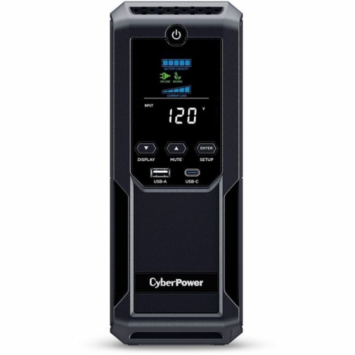 Système UPS d'alimentation sans coupure intelligent LCD CP1350AVRLCD3 1350 VA mini-tour CP1350AVRLCD3 de CyberPower