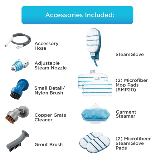 BLACK+DECKER 7in1 Steam Mop with SteamGlove Handheld Steamer