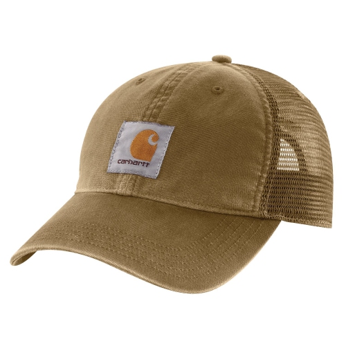 CARHARTT  Men's Buffalo Cap, Dark Khaki, Ofa, One Size In Multicolor