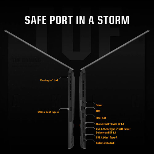 ASUS TUF Gaming F15 15.6" Gaming Laptop -Mecha Grey -En