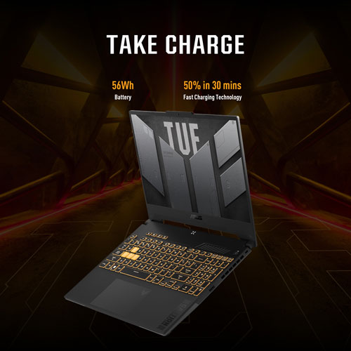 ASUS TUF Gaming F15 15.6" Gaming Laptop -Mecha Grey -En