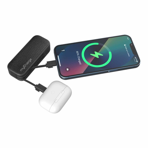 myCharge PowerHub Mini 3K mAh | Black