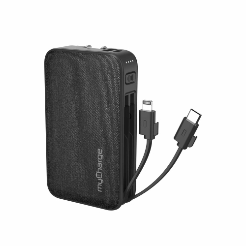 MYCHARGE  Powerhub Plus 6K Mah In Black Such a great power bank