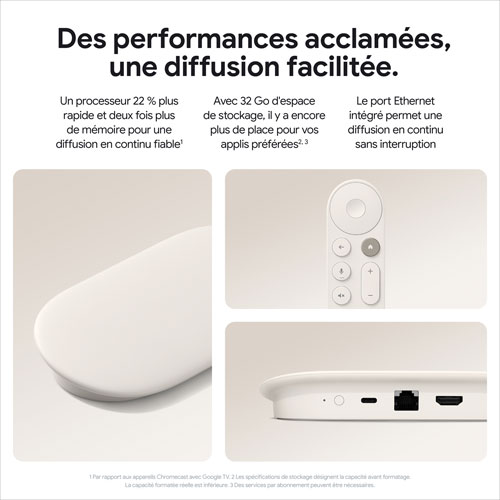 Image 15 of 23.. Google TV Streamer - Porcelain