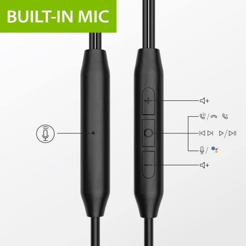 Avantree C171 - Wired USB C Headphones & Microphone for Sports and Running with Over-Ear Earbud Hooks and in-Line Volume Control, Compatible with