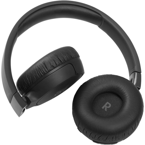 ( Refurbished Excellent ) JBL Tune 660NC: Wireless On-ear Headphones with Active Noise Cancellation - Black