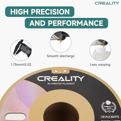 Creality Matte CR-MATTE 3D Printer Filament 1.75 mm, 1 KG Spool
