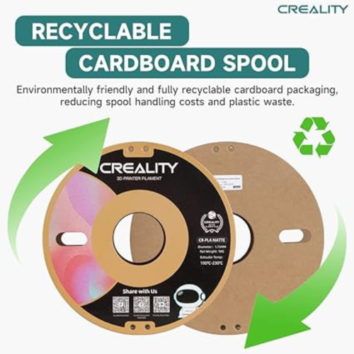Creality Matte CR-MATTE 3D Printer Filament 1.75 mm, 1 KG Spool