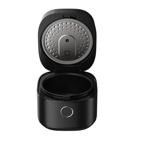 Salton – Cuiseur à riz multifonction Micom, capacité de 12 tasses, bol antiadhésif, noir