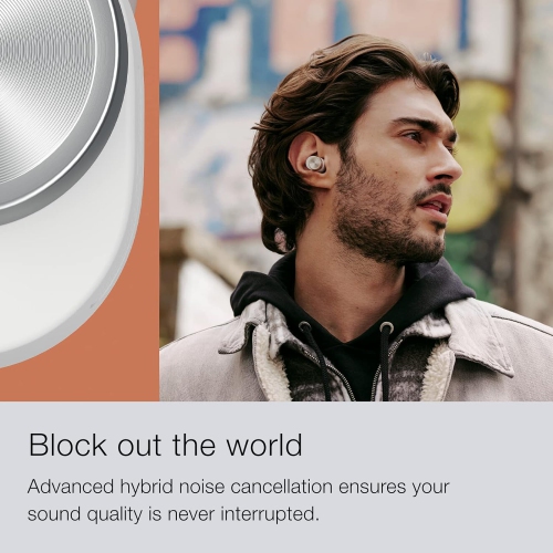 Bowers & Wilkins Pi5 S2 True Wireless Earbuds - Active Noise Cancellation, Qualcomm aptX Technology, Bluetooth, Crystal-Clear Calls, Wireless &